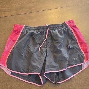 Nike Dri-Fit Women’s Black and Pink Athletic Shorts